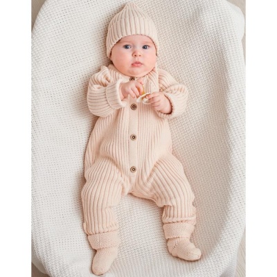 Вязаный комплект лапша 56-62 Luxury Baby РП-0099 1